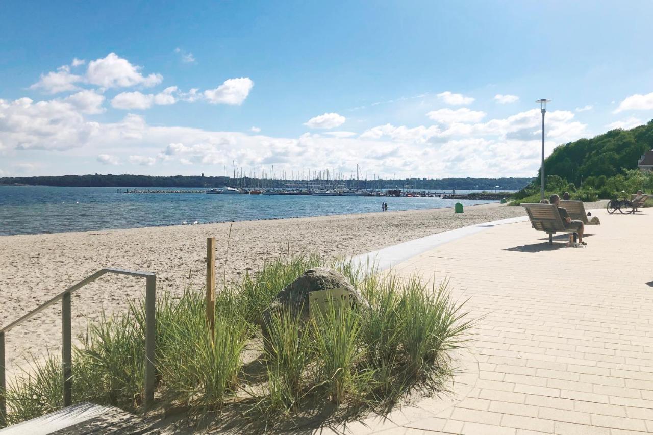 Fewo1846 Strandresidenz Wassersleben - Ostseenest - Modernes Studioapartment Mit Balkon Am Strand Harrislee Exteriör bild